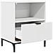 Comodini 2 pcs Bianco 49 x 36 x 61 cm Legno multistrato - Foto miniatura 4