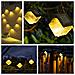 Lampada Solare Da Giardino Con Led Caldi E Cambia Colore - Foto miniatura 4