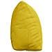 Cuscino per Schiena Giallo 45 x 20 x 35 cm Tessuto in Cords - Foto miniatura 7