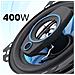Altoparlante Per Auto 5 Pollici 13x13cm 400w Magnete In Ferrite Sensibilità 88db - Foto miniatura 3