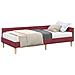 Struttura Letto Angolare con Materasso 2 pcs Grigio Tessuto - Foto miniatura 1