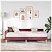 Struttura Letto Angolare con Materasso 2 pcs Grigio Tessuto - Foto miniatura 3