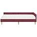 Struttura Letto Angolare con Materasso 2 pcs Grigio Tessuto - Foto miniatura 5