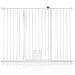 Bettacare Cancelletto Per Animali Con Gattaiola Bloccabile, 139.8cm - 147.4cm, Bianco, Altezza Di 104cm - Foto miniatura 1