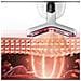 Massaggiatore Per Collo Ems: Dispositivo Di Lifting Viso Con Rf, Led E Microcorrente Per Rassodare La Pelle Black&gold - Foto miniatura 5