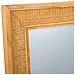 Specchio Da Parete In Legno E Rete Marrone 60x04x90h - Foto miniatura 4