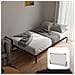 Letto A Scomparsa Studio Orizzontale 200x120 cm con Pistoni a Gas, Telaio Metallico Robusto, Capacità 300 kg, Ideale per Stanze Piccole o Monolocali, Salvaspazio, Materasso Non Incluso - Foto miniatura 1