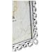 Cornice Portafoto Hollow Argento Con Decoro A Intrecci 20x25 Cm - Foto miniatura 4