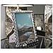 Cornice Portafoto Hollow Argento Con Decoro A Intrecci 20x25 Cm - Foto miniatura 5