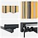 Cornice per Tenda Manuale con LED 4,5 × 3,5 m - Foto miniatura 8