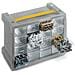 Cassettiera Bricolage Poker 16 grigio sky L27,9 x P15 x H19,5 - Foto miniatura 3