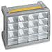 Cassettiera Bricolage Poker 16 grigio sky L27,9 x P15 x H19,5 - Foto miniatura 2