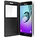 Custodia A Libro S-view Per Samsung Galaxy A5 2016 - Nera - Foto miniatura 1