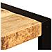 Tavolo Da Pranzo In Legno Massello Di Mango Grezzo 120 Cm - Foto miniatura 6