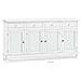 Christopher - Credenza In Legno Cm 196 X 43 X 98 H - Foto miniatura 1