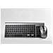 Kit Platinum Tastiera + Mouse Wireless KW10 QWERTY Italiano Colore Silver /Nero - Foto miniatura 4