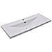 Lavabo Da Incasso 101x39,5x18,5 Cm In Ceramica Bianco - Foto miniatura 2