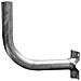 Supporto A Muro / palo Per Fissaggio Parabole, Zincato, Distanza Muro 22 Cm. , Diametro 40x1,5 Mm. , Piastra 10x100x3,5 Mm - Completo Di Kit Trasformazione Supporti Muro A Palo Zan 900. - Foto miniatura 1