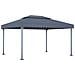Gazebo 400x300 Cm Antracite Alluminio - Foto miniatura 1