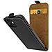 Custodia Iphone 12 / 12 Pro Protezione Sportellino Verticale Nero - Foto miniatura 3