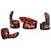 9020tp 3 Finger Picks E 1 Pollice Pick Grande Pack Giocatore (confezione Da 4)  - Foto miniatura 1