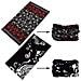 Senza Soluzione Di Continuit Multifunzionale Headwear Bandana Sciarpa - Tubo Elastico Magico Fascia Ghetta Balaclava Maschera Uv Residence Per Lo Yoga Esecuzione Escursionismo Escursioni In Bicicletta 6pcs - Foto miniatura 3