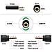 35 Mm A Rca Av Videocamera Cavo Video Maschio Di 3.5mm 3rca Maschio Stereo Audio Video Aux Cavo Per Smartphone Mp3 Compresse Altoparlanti Home Theater Qicheng Lys (35 Dritto Al 3rca 1m)  - Foto miniatura 2