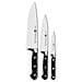 Set of knives, 13,5 cm, 42 cm, Acciaio inossidabile, Nero, Acciaio inossidabile - Foto miniatura 1