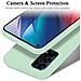 Custodia Compatibile Con Oppo Find X3 Lite In Liquid Verde Chiaro - Coperchio Protettivo In Silicone Tpu Flessibile - Foto miniatura 4