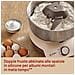 CakeLover, Impastatrice Planetaria di 5L per Torte, Dolci, Pizza, Pane, Pasta - 1500 W, 6 Velocità, Ciotola in Acciaio Inox, Doppio Gancio, Fruste - Design Compatto, Ricettario Incluso - Foto miniatura 7