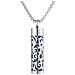 Collana Con Ciondolo Medaglione Collana Diffusore Di Olio Essenziale Silver  Ck-cg2 - Foto miniatura 1