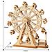Puzzle 3d In Legno Giocattolo Kit Di Costruzione Artigianale In Legno Kit Di Miglior Modello, Ottimi Regali Per Ragazze E Donne (ruota Panoramica) - Foto miniatura 2