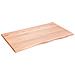 Piano Bagno Marrone Chiaro 100x60x2 cm Legno Massello Trattato - Foto miniatura 1
