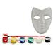 Set Attività Manuali Maschera Bianco Plastica (12 Unità) - Foto miniatura 2