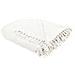 Coperta Chaohani Tessuto 220 X 240 Cm Bianco Sporco - Foto miniatura 5
