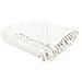 Coperta Chaohani Tessuto 220 X 240 Cm Bianco Sporco - Foto miniatura 8