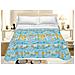 Copriletto Piquet Primavera Estate 100% Cotone Disegno Sea Life Piazza E Mezza Azzurro - Foto miniatura 1