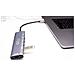 391168 hub di interfaccia 2 x USB 3.2 Gen 2 (3.1 Gen 2) Type-C 480 Mbit /s Grigio - Foto miniatura 5