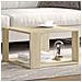 Tavolino Salotto Rovere Sonoma 51,5x51,5x30cm Legno Multistrato - Foto miniatura 1