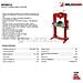 Pressa Idraulica Manuale 50 Ton Holzmann Wp50eco - Foto miniatura 7
