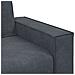 Divano Sedia Grigio Scuro 60 cm Velluto - Foto miniatura 5