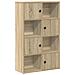 Libreria Rovere Sonoma 60x24x101,5 Cm In Legno Multistrato - Foto miniatura 2