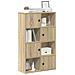 Libreria Rovere Sonoma 60x24x101,5 Cm In Legno Multistrato - Foto miniatura 1