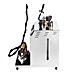 EOLO Ferro da Stiro a Caldaia Professionale GV06 INOX V6 con Paravapore Boiler Rame Risparmio Energetico Due Resistenze Esterne Anticalcare Doppia Potenza Corazza Acciaio Inox Garanzia 5 Anni - Foto miniatura 3