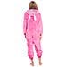 Pigiama Da Donna Tuta Kigurumi Onesie Costume Stich Rosa 165-175 Cm L - Foto miniatura 3
