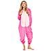 Pigiama Da Donna Tuta Kigurumi Onesie Costume Stich Rosa 165-175 Cm L - Foto miniatura 6