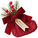 Festoso Ornamento A Campana Per Albero Di Natale - Decorazione Festiva In Tessuto E Pvc - Foto miniatura 1