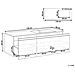 Mobiletto Con Lavabo Coroico 120 Cm Grigio Chiaro - Foto miniatura 7