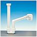 Sifone Lavabo/bidet Eccentrico 1''-11/4 Bianco Bianco - Foto miniatura 1