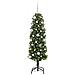 Albero di Natale artificiale con 150 LED Verde 150 cm - Foto miniatura 3